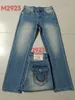 Jeans da uomo Pantaloni da uomo Designer Adesivi skinny neri Lavaggio chiaro Strappato Moto Rock Revival Joggers True Religions Men M2922