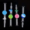 Nector Collector Kit NC Set Met 10mm 14mm Quartz Nail Tip Waterpijpen Siliconen Dab Wax Container Keck Clip Glazen Bong Pijp Mini Handpijpen BJ