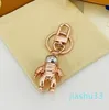 Keychain Luxury Ladies Keyring High Quality Car Keyring Gold Black Metal Small Jewelry Charm Bag Pendant Jewelry Good Gift