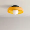 Plafonniers Nordic Glass Light Single Head G9 Lampe Source Mur pour Entrée Couloir Allée Balcon Salon Chambre Luminaires