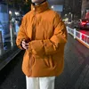 Giacca invernale Harajuku Streetwear Cappotto da uomo Hop Parka Cappotto caldo addensato Cappotto di moda Oversize Casual Uomo Donna Parka Piumino jj