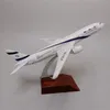 Modello di aereo 16 cm Lega di metallo Air Israel B777 Airlines Modello di aereo Israel Boeing 777 4X-ECF Diecast Air Plane Model Aircraft Regali per bambini 231202