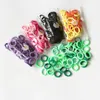 Saç Aksesuarları 50/100 PCS 3CM Çocuk Kafa Bandı Yüksek Elastik Düz Renk Scrunchies Çocuk Bebek Grupları Haval Hediyeleri Tutucu