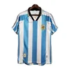 Retro Argentina Maradona Camisas de futebol Vintage Camisas de futebol MESSIs Maillots de foot 1986 1993 1994 1996 97 1998 2000 2001 2006 2010 2014 Camiseta de Futbol