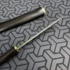 Nouveau VG10 Damas Tanto Blade Style japonais Manche en ébène Couteau de chasse tactique Autodéfense Camping Survie Utilitaire Edc Outil Meilleure qualité