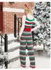 Women's Jumpsuits Rompers Winter Knitted Women's Sweater Jumpsuit Knit Overalls Jumpsuits Female Autumn Year Warm Thickening Christmas Jumpsuit 231202