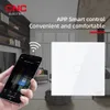 Interruttori Accessori CNC Smart Life Tuya Wifi Interruttore a parete 1 2 3 Gang Funziona con Alexa Google Home Wireless Improvement 231202