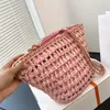 Designerka torba crossbody Bag torba plażowa 23p Łańcuchowa trawa tkanina torba posesarzana trawa trawna z tle warzywna projektanci plecak projektanci torby na ramię