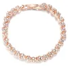 Luxurious Fashion Zircon Inlaid Flashing Bracelet for Women Bracelet Wedding Party Anniversary Jewelry Gift pulseras