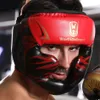 Casques de cyclisme WOSWEIR Kick Boxing casque hommes femmes PU karaté Muay Thai Guantes De Boxeo combat gratuit MMA Sanda formation adulte enfant équipement 231202