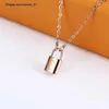 designer necklace 2023 men's and women's pendant necklaces fashion stainless steel necklace man's gifts for woman