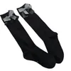 Crianças meias 3pairslot estilo japonês bonito bowknot crianças algodão polainas respirável antiderrapante kneehigh acessórios infantis 231202