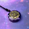 Naszyjniki wisiorek Naszyjnik Orgone Kryształowa biżuteria 3,5 cm Oczyszczanie ciała energii