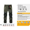 Outdoor Pants Hommes surdimensionné hiver Softshell hiver pantalons de plein air Trekking pêche Camping escalade randonnée Ski chaud voyage pantalon livraison gratuite 231202