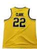 Iowa "hawkeyes" Basketball Jersey NCAA College Caitlin Clark Size S-3XL All Ed Youth Men White Yellow Round V Collor