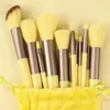 Make -upborstels 13 PCS Set Eye Shadow Foundation Blush Powder Brush Women Cosmetic Blending Beauty Soft and Fluffy Tools