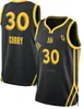 2023 30 Curry Basketball Stephen Jersey Klay 11 Thompson Andrew 22 Wiggins Draymond 23 Green Poole 3 Sports Shirt White Black Blue Mens