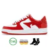 Tasarımcı Apes STA Sıradan Ayakkabı Yeni SK8 Düşük Patent Deri Siyah Beyaz Mavi Kırmızı Pembe ABC Camo Kamu Kamuda Kaykay Erkek Kadın Spor