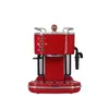 Puppenhauszubehör 1/6 Puppenhausmodell Möbelzubehör Minimodell Glänzende Retro-Kaffeemaschine 231202