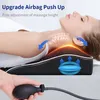 Massera nackkudde Jinkairui Electric Shiatsu Head Neck Cervical Ttraktion Kroppsmassagerbil Bakkudde med uppvärmningsvibrerande massageanordning 231202