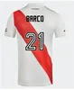 23 24 River Plate Home Soccer Jerseys Barco de la Cruz Quintero Alvarezpratto Fernandez Camisetas Solari Men Kids Kit Set JavaScript 2024 Football Shirts Palacios