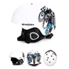 Casques de ski Casque léger ultime taille ML Snowboard pour hommes femmes avec cache-oreilles amovibles pour réguler la température du corps 231202