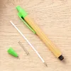 Natural Bamboo Candy Color Sign Ballpoint Pens Writing Student Office School Business Bank Advertising Stationery Supplies