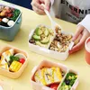 Vaisselle Kawaii boîte à déjeuner Bento mignonne pour enfants filles enfants école Portable Mini collation boîtes à sandwich