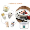 Jogurt producenci kbxstart automatyczny producent jogurtu Maszyna 1.5L Natto Rice Wine Maker Maker DIY Wewnętrzna stalowa stalowa stalowa jogurt 220V 231202