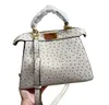 Luxury Handbag Bag Underarm Badesigner Bag G för kvinnors män Tote Crossbody Bag Axel Tote äkta läder Hobos Vagrant Bag Crocodile Mönster Walletbn 27cm