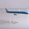 Aeronave modle jason tutu 1/200 escala klm avião modelo avião modelo montar avião de plástico gota 231202