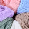 Serviette de bain ensemble absorbant de couleur Pure et visage velours corail doux confortable serviettes de ménage ensembles de Couples 231202