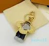 Schlüsselanhänger Luxus Damen Schlüsselanhänger Hochwertiger Auto-Schlüsselanhänger Gold Schwarz Metall Kleiner Schmuck Charm Taschenanhänger Schmuck Gutes Geschenk