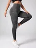 Actieve broek Gewassen naadloze yoga-legging Workout Fitness Sportbroek Vrouwelijke vrouwen Panty's Dragen gymkleding voor