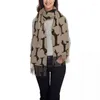 Vêtements ethniques Femme Long Badger Saucisse Chien Amoureux Foulards Femmes Hiver Automne Doux Chaud Gland Châle Wraps Teckel Écharpe