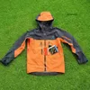 Designer-Jacken von Arcterys, authentische Arc-Mäntel für Herren, Big Bird ALPHA SV JACKET LNY Year of the Tiger Limited Blue Orange Blocked Waterproof Sprint Jacket WN-0TNO