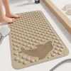 New Pvc Hotel Bathtub Bathroom Non Slip Mat Household Shower Room Water Barrier Massage Foot Suction Cup Floor