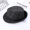 BERETS 2023 고품질 남성 Stetson Fedora 모자 모직 옷 Trilby Crown 펠트 모자 가을 겨울 빈티지 형식