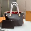 Designer Women Tote Shoulder Shopping Double Hande Handbag Check Damier Ebene Coated Canvas Purse Composite Bag