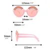 헤어 액세서리 L5YF 2 PCS 어린이 PO Props Child Baby Summer Beach Sunglasses Band