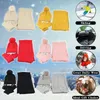 Foulards mode bonnet chapeau gants et ensembles pour femmes couleur unie femme tricot casquette écharpes gant épaissi cagoule