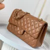 10A Replicatie van het hoogste niveau Luxe Ketentas Designer Crossbody Tas Handtassen Lamsleer Echt leer Flap Bag 25 cm Avondtasje Met Doos Gratis Verzending CH007