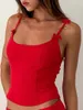 Work Dresses Women Sexy Y2k 2 Piece Mini Skirt Set Spaghetti Strap Cami Top Low Waist Short Matching Tight Party Wear