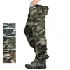Outdoor Pants Military Camouflage Tactical Pants Multi-Pockets Cargo Pants Men Autumn Outdoor Hiking Trekking Climbing Sport Trousers Size 44 231202