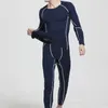 Herrens termiska underkläder 2023 Style Superbody Brand Winter Long Johns sätter Sleepwear Male Keep Warn Homewear