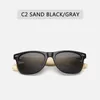 Sunglasses 2023 Retro Men Women Travel Sport Fashion Brand Design Bamboo Wood Frame Sun Glasses UV400