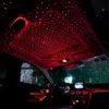 Luz nocturna de estrella para techo de coche, lámpara Interior Flexible USB portátil, respiración de rotación automática y proyecto romántico LED activado por sonido