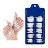 Faux Ongles Extra Longs Pleins Ongles Conseils Stiletto Coloré Sur Couverture Acrylique Main Pratique Amovible