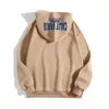 Hoodies femininos moletom feminino carta superior gráfico térmico forrado moletom com capuz roupas de tendência para o outono