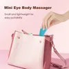 Eye Massager Handheld Eye Face Masseur électrique Baguette Portable Corps personnel Massage vibrant pour les yeux gonflés Lisse rides des lèvres 231202